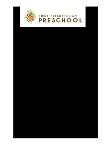 Fundraising Marquee Request Form | First Presbyterian Preschool